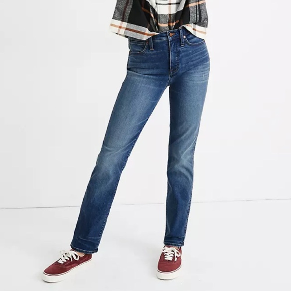 Madewell Stovepipe Full Length Jeans